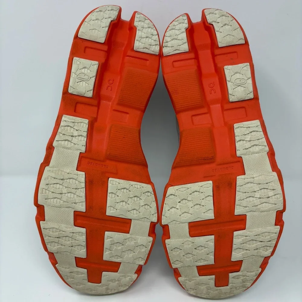 On Cloudmonster Hyper Men's Size 12 Orange White Running Shoes (3ME10131906)